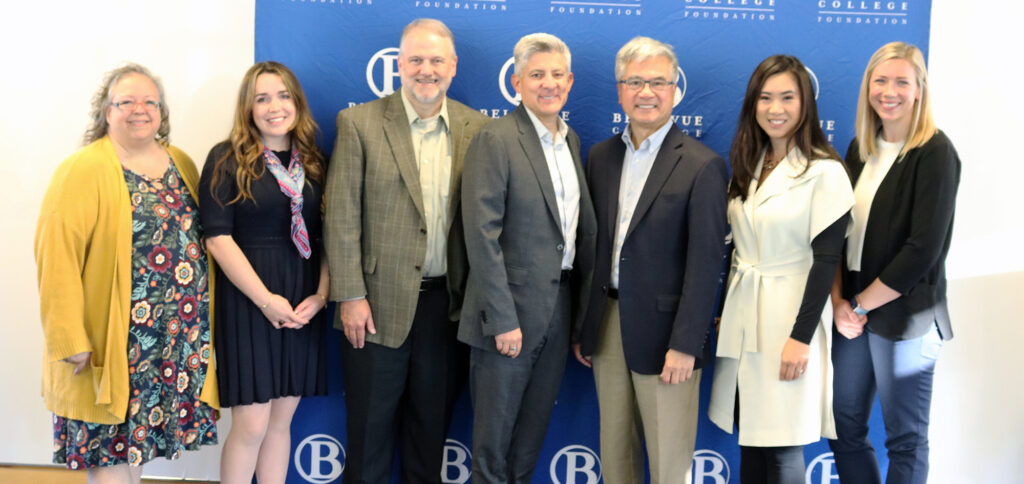 Group photo of BC and Amazon staff with Victor Victor Reinoso and Gary Locke center