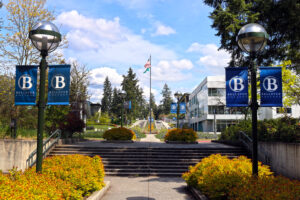 Landerholm Circle on BC campus