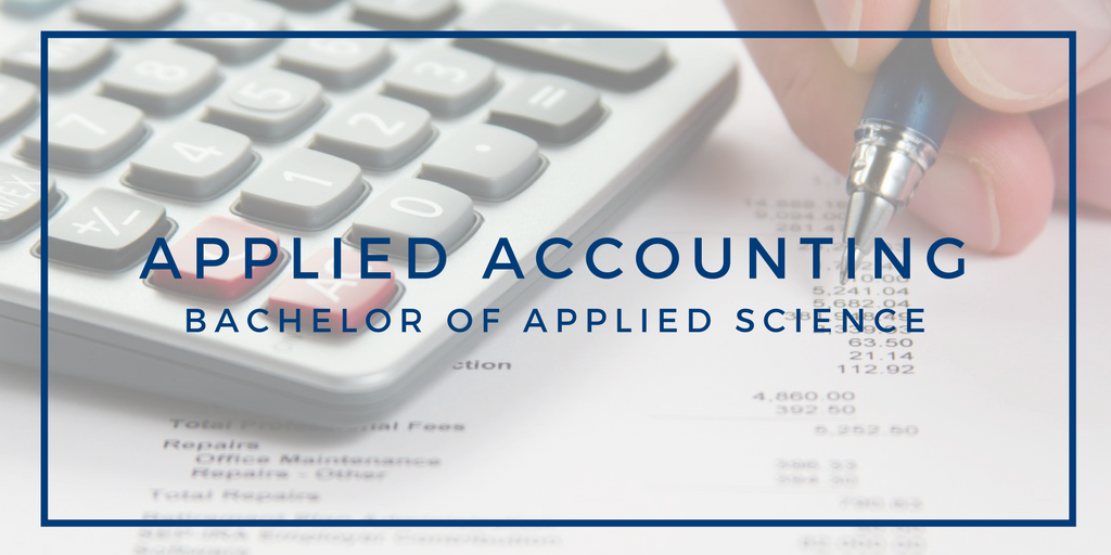 Applied Accounting, bachelor of applied science