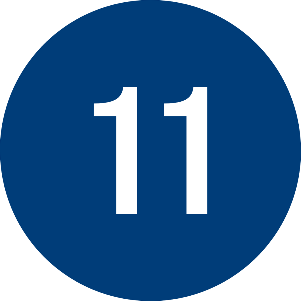 the number 11
