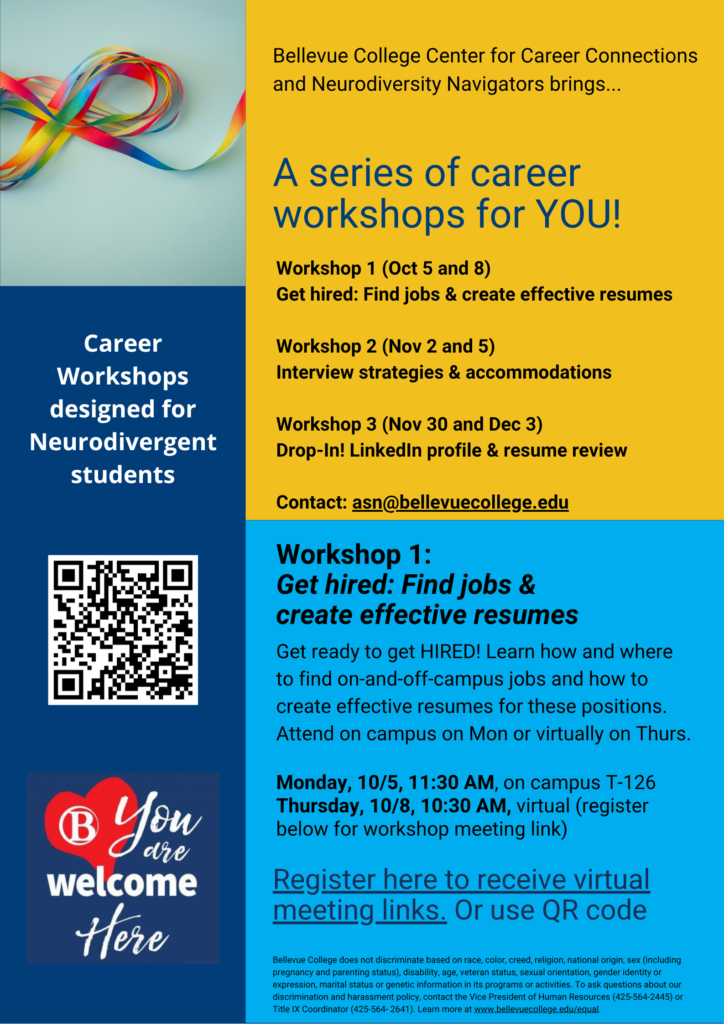 Career Center flyer