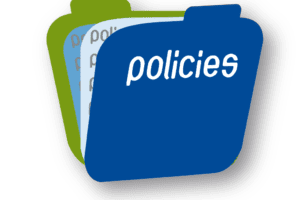 Folder that says policies