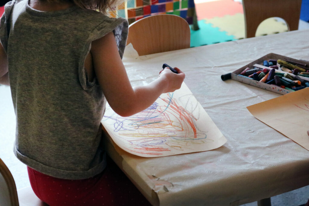 Child drawing