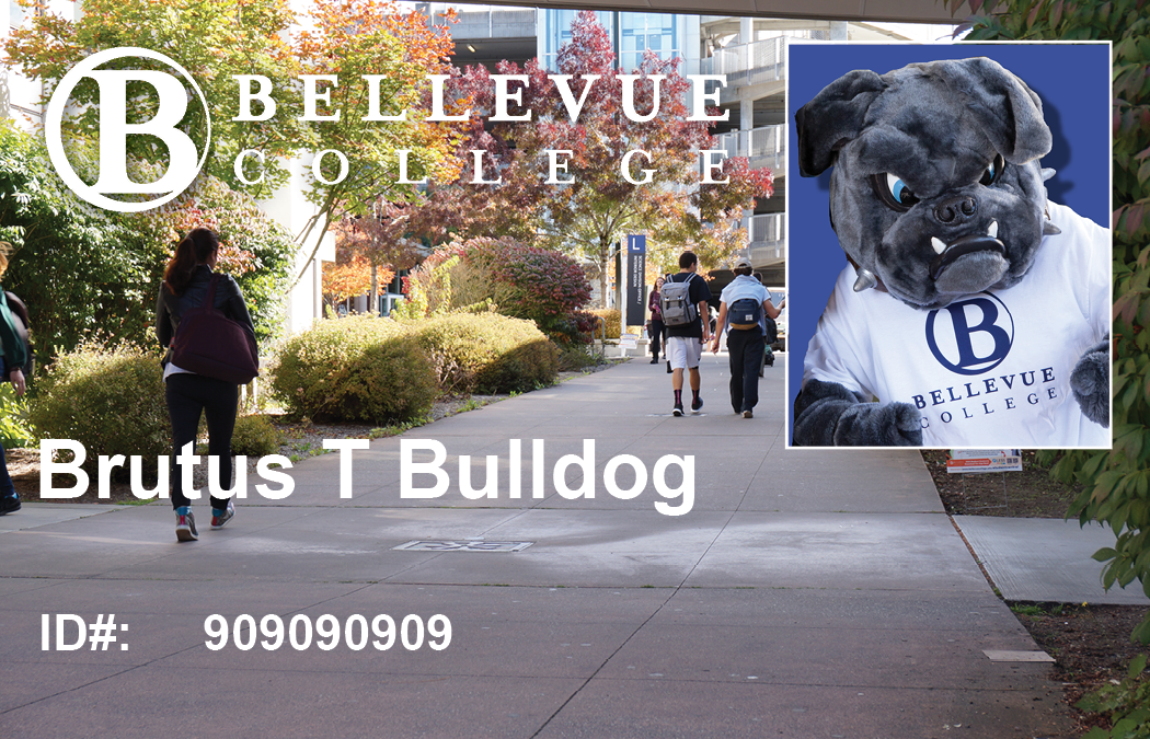 Brutus Bulldog Student ID Card