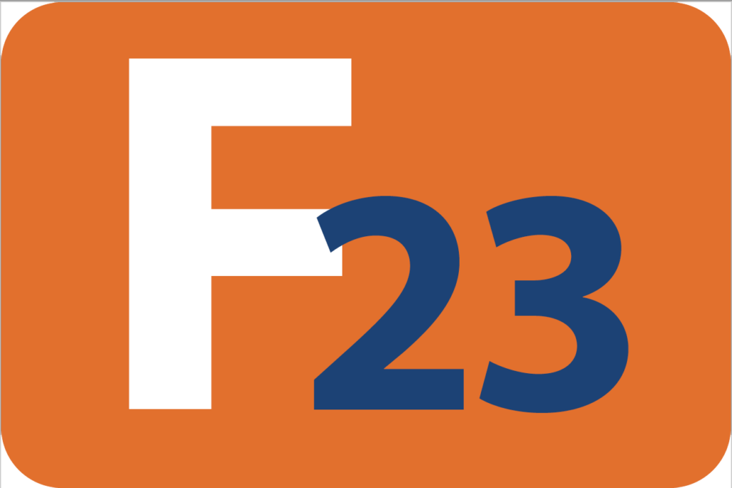 F23 - Fall 23 Sticker