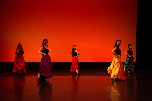 Spanish music dance performance