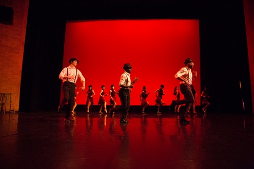 Group performing to Latin Music