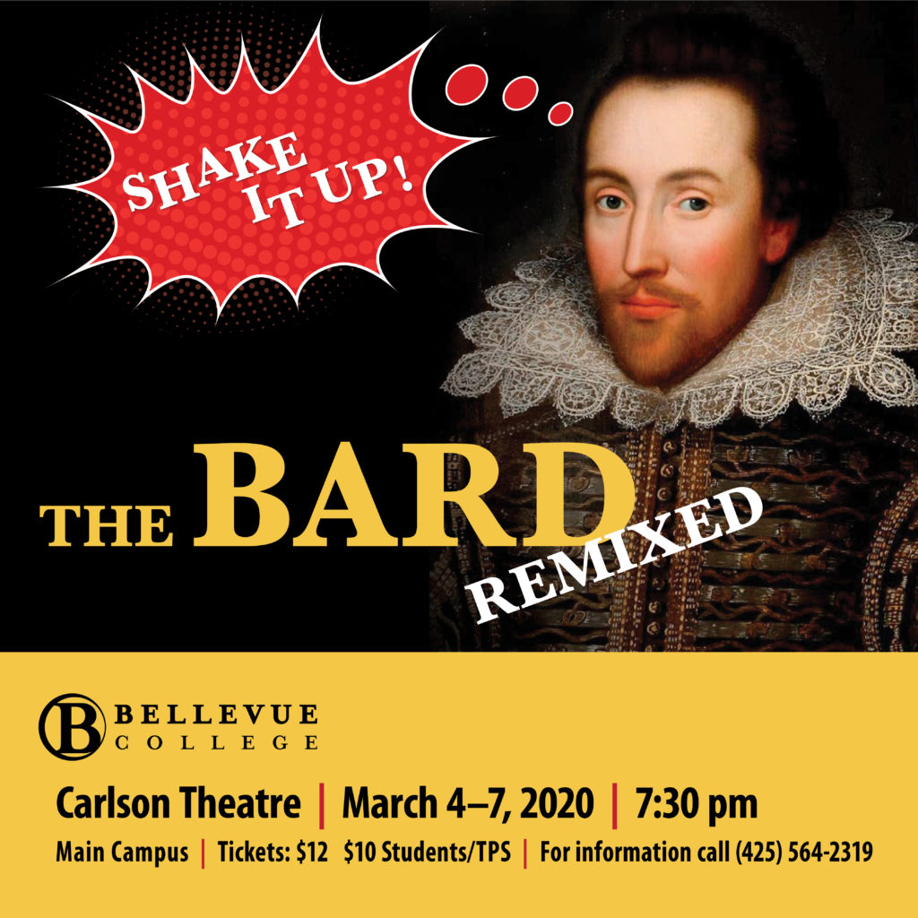 The Bard Remixed flyer