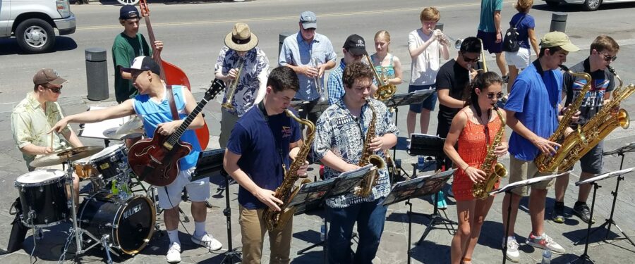 Bc Jazz Band in New Orleans