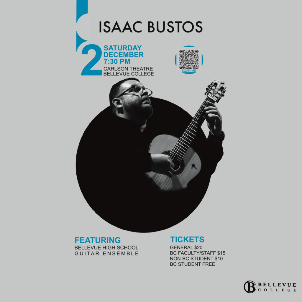 Isaac Bustos Guitar Poster