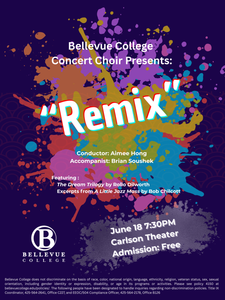 Bellevue College Concert Choir Presents: Remix