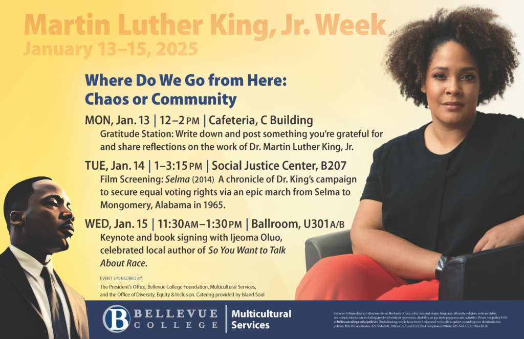 Poster for MLK Week 2025
