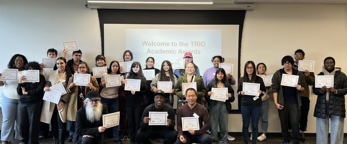 Students with awards for fall 2025