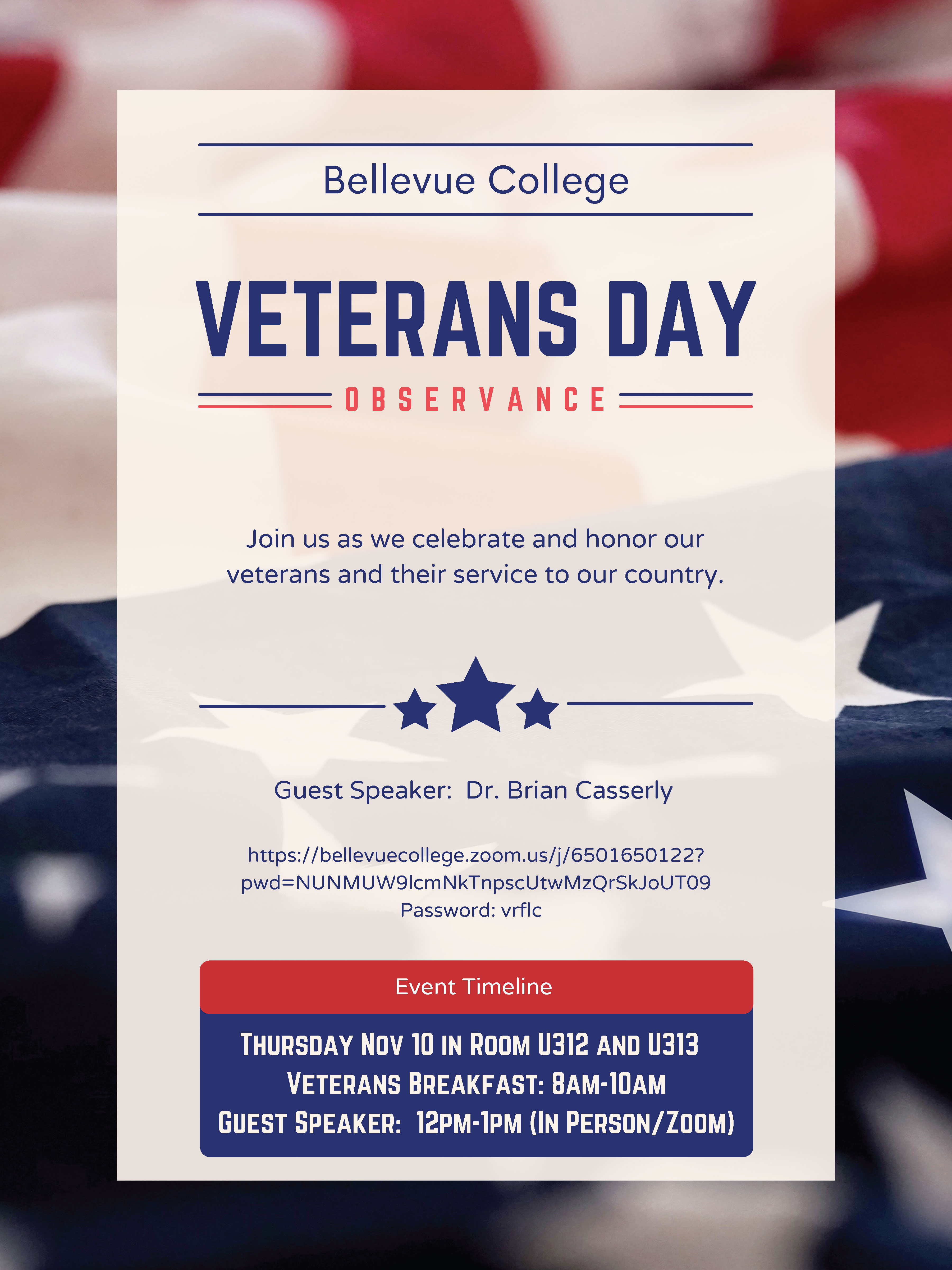 Veterans Day Flyer 2022