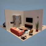 House design example in AR