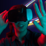 DMA 294 promotional image of a person in a headset.