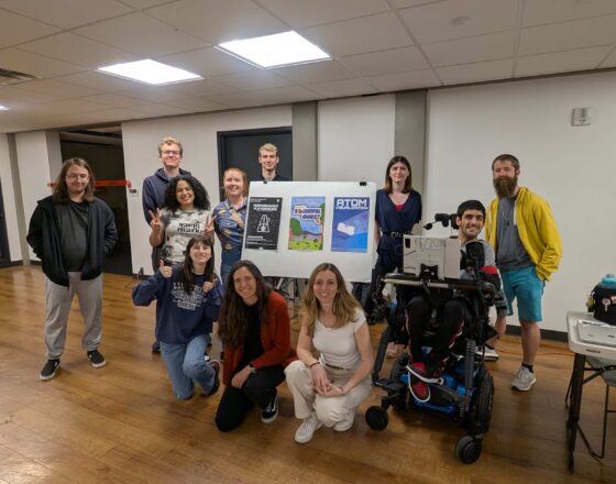 Digital Media Arts XR class at student showcase.